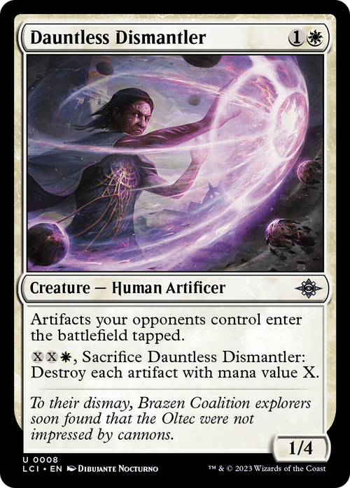 Dauntless Dismantler (LCI-008) - The Lost Caverns of Ixalan Foil