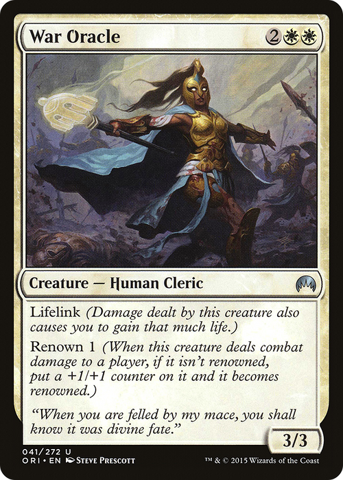 War Oracle (ORI-041) - Magic Origins