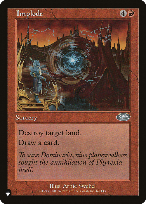 Implode (LIST-PLS-62) - The List