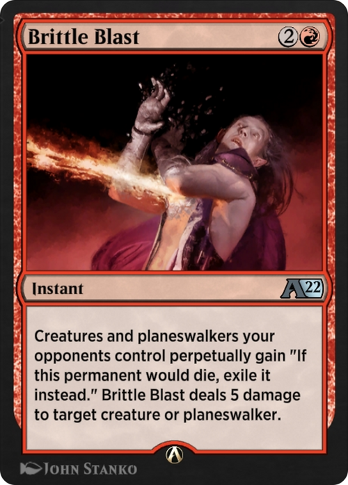 Brittle Blast (Y22-037) - Alchemy: Innistrad