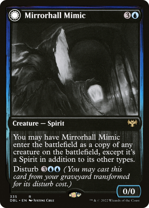 Mirrorhall Mimic (DBL-335) - Innistrad: Double Feature: (Double Faced Transform)
