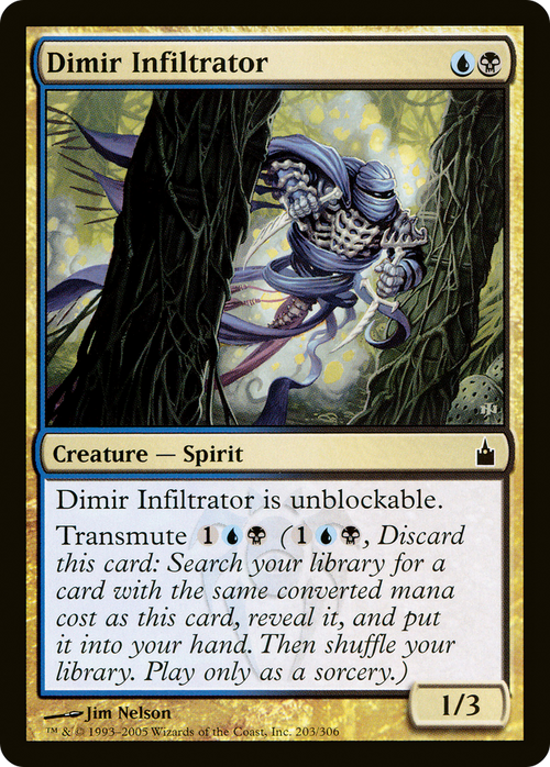 Dimir Infiltrator (RAV-203) - Ravnica: City of Guilds