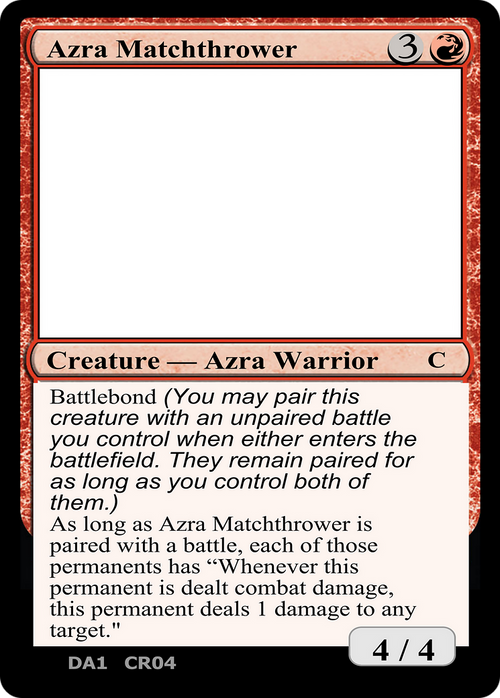 Azra Matchthrower (UNK-) - Unknown Event