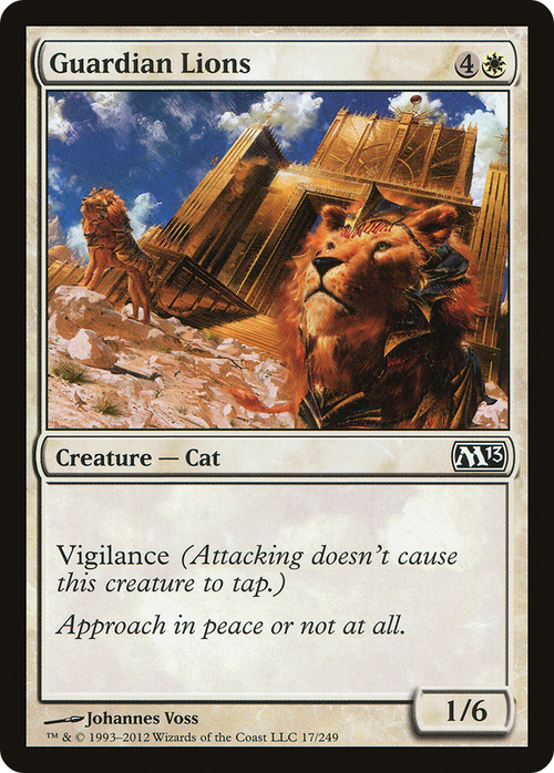 Guardian Lions (M13-017) - Magic 2013