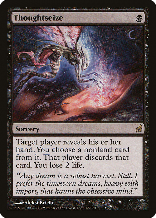 Thoughtseize (LRW-145) - Lorwyn Foil