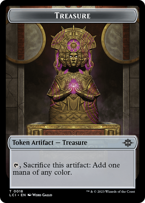 Treasure (TLCI-018) - The Lost Caverns of Ixalan Tokens Foil