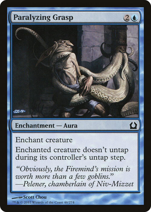 Paralyzing Grasp (RTR-046) - Return to Ravnica