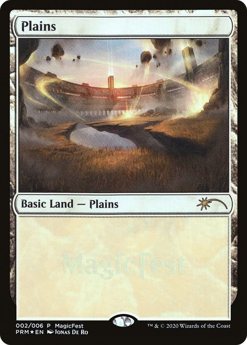 Plains (2020) (MFP-002) - MagicFest 2020 Foil
