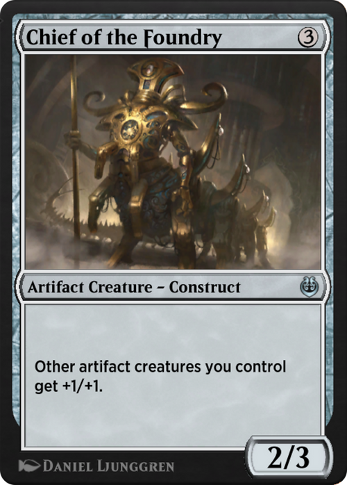 Chief of the Foundry (KLR-226) - Kaladesh Remastered