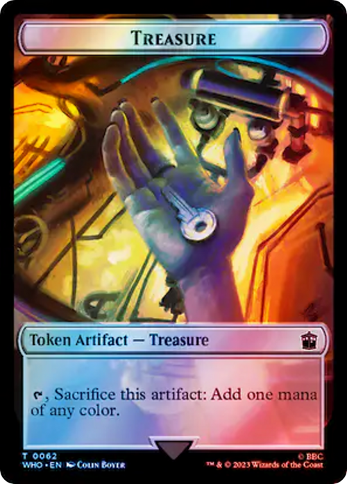 Treasure (TWHO-062) - Doctor Who Tokens Foil