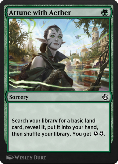 Attune with Aether (KLR-154) - Kaladesh Remastered