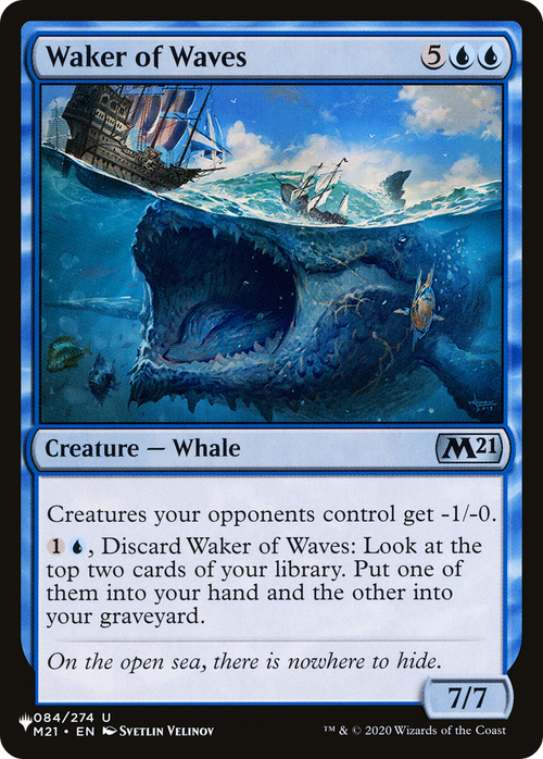 Waker of Waves (LIST-M21-84) - The List
