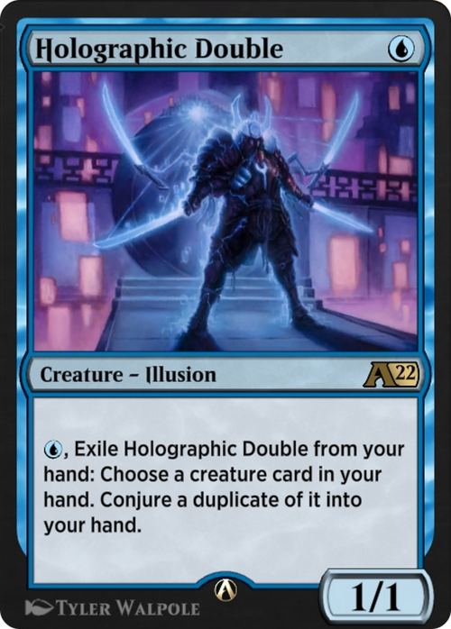 Holographic Double (YNEO-007) - Alchemy: Kamigawa