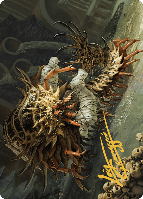 Rot Farm Mortipede // Rot Farm Mortipede (AMKM-010) - Murders at Karlov Manor Art Series (Borderless)