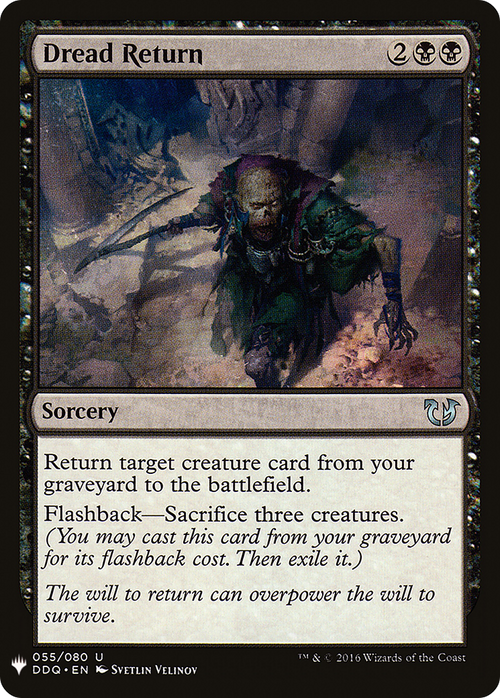 Dread Return (LIST-DDQ-55) - The List