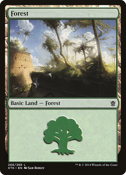 Forest (266) (KTK-266) - Khans of Tarkir