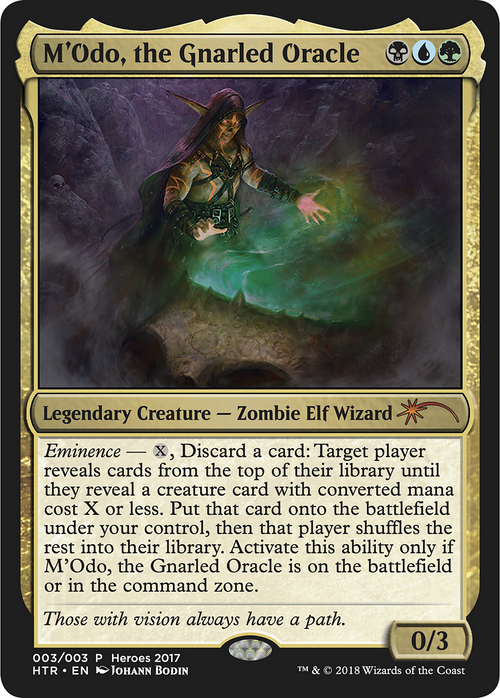 M'Odo, the Gnarled Oracle (UMP-003) - 2017 Heroes of the Realm
