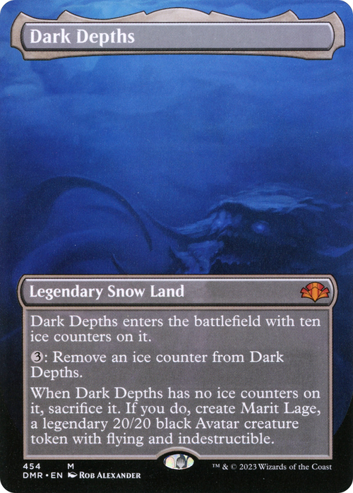 Dark Depths (Borderless) (DMR-454) - Dominaria Remastered