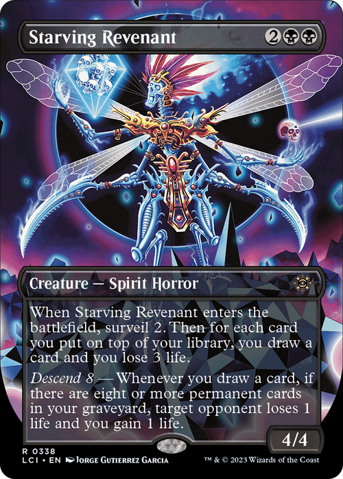 Starving Revenant (Borderless) (LCI-338) - The Lost Caverns of Ixalan