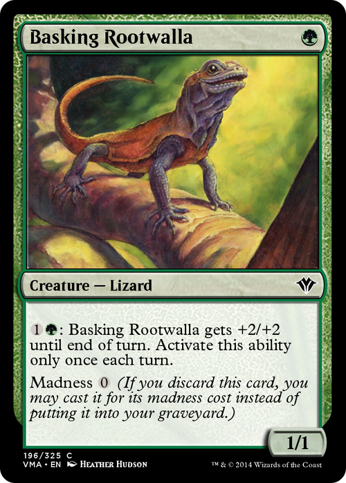 Basking Rootwalla (VMA-196) - Vintage Masters
