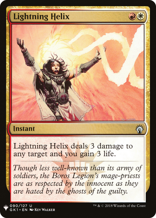 Lightning Helix (LIST-GK1-90) - The List