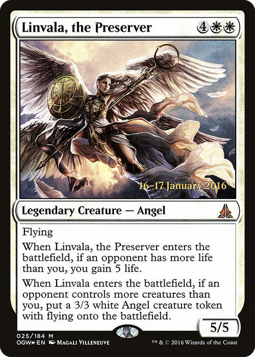 Linvala, the Preserver (PRE-25S) - Oath of the Gatewatch Promos Foil