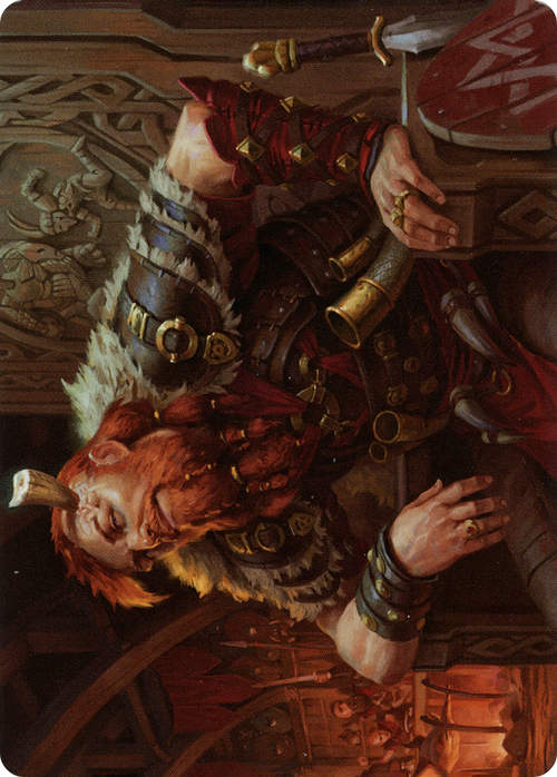Arni Brokenbrow // Arni Brokenbrow (ASKHM-030) - Art Series: Kaldheim (Borderless)