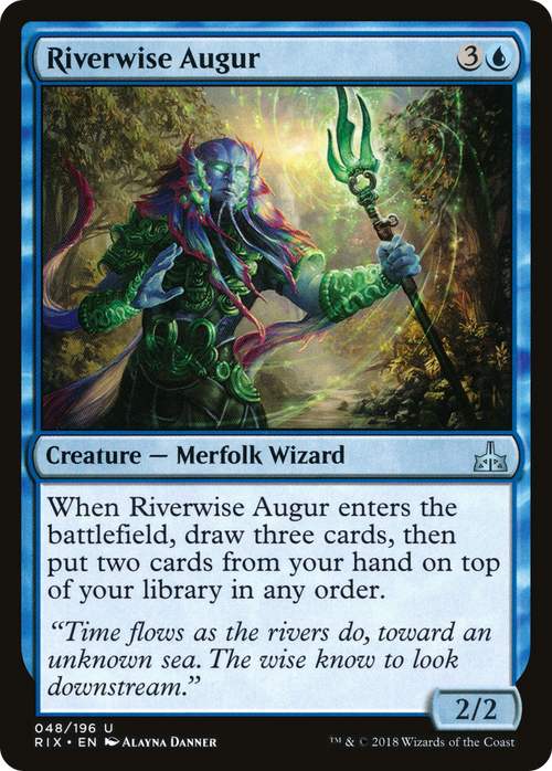 Riverwise Augur (RIX-048) - Rivals of Ixalan