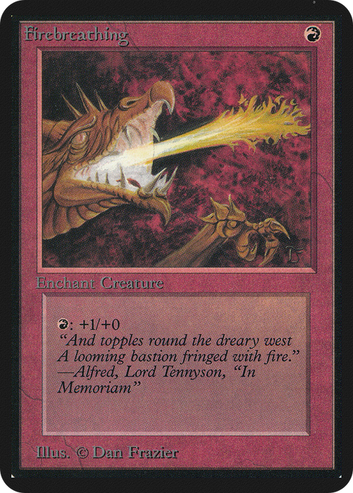 Firebreathing (LEA-) - Limited Edition Alpha