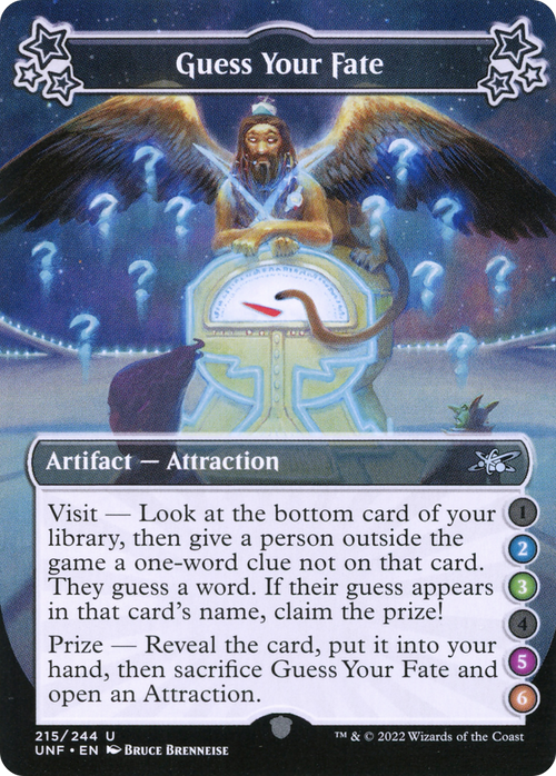 Guess Your Fate (2-3-5-6) (UNF-215) - Unfinity Foil