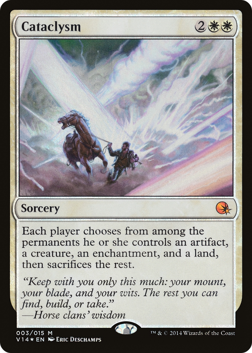 Cataclysm (V14-003) - From the Vault: Annihilation Foil
