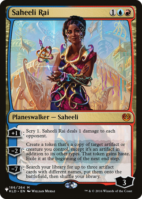 Saheeli Rai (LIST-186/264) - The List