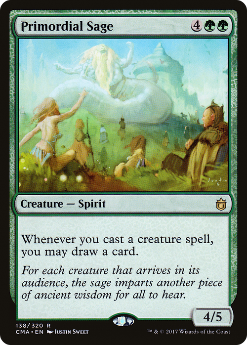Primordial Sage (CMA-138) - Commander Anthology