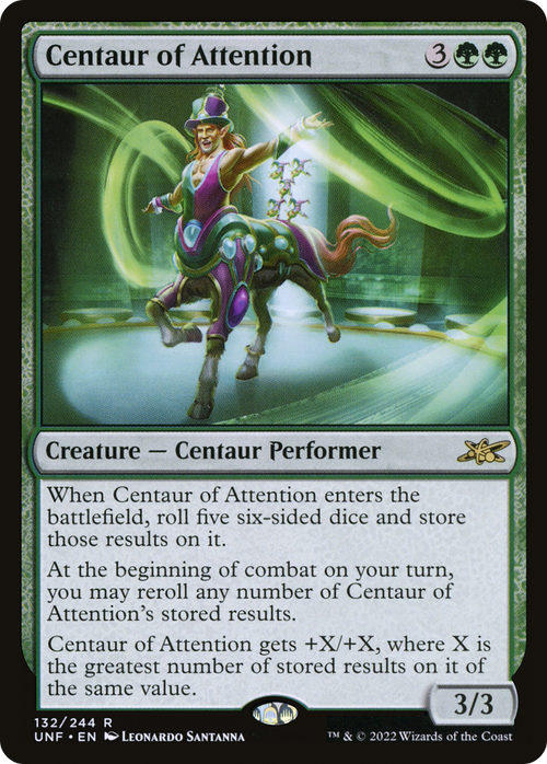 Centaur of Attention (UNF-132) - Unfinity