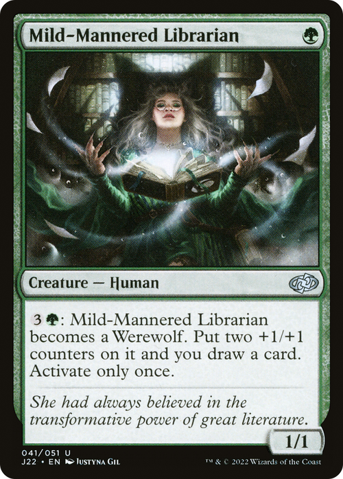 Mild-Mannered Librarian (J22-041) - Jumpstart 2022