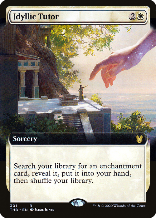 Idyllic Tutor (Extended Art) (THB-301) - Theros Beyond Death: (Extended Art)