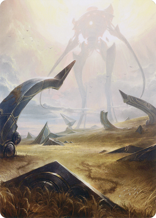Plains // Plains (ABRO-047) - The Brothers' War Art Series (Borderless) Foil