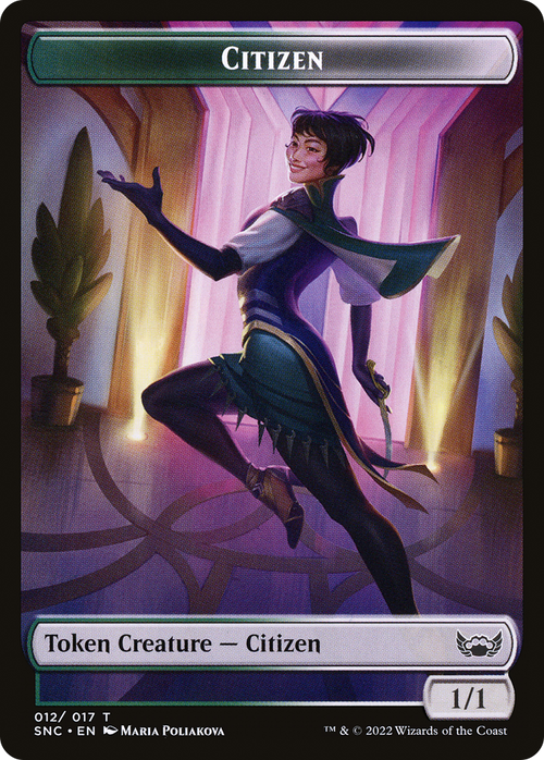 Citizen (TSNC-012) - Streets of New Capenna Tokens