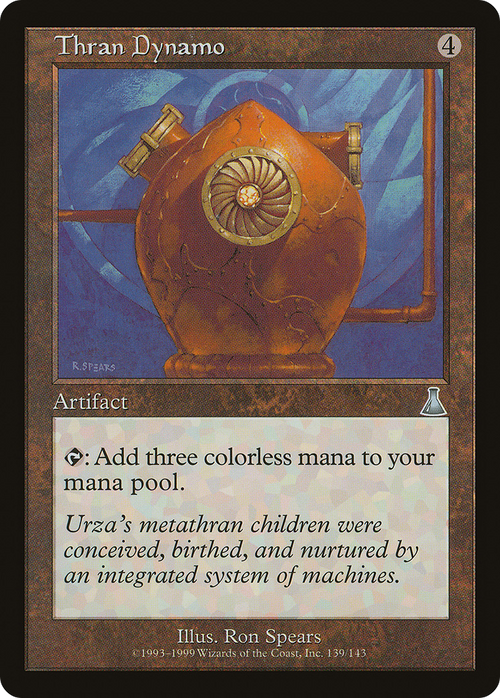 Thran Dynamo (UDS-139) - Urza's Destiny Foil