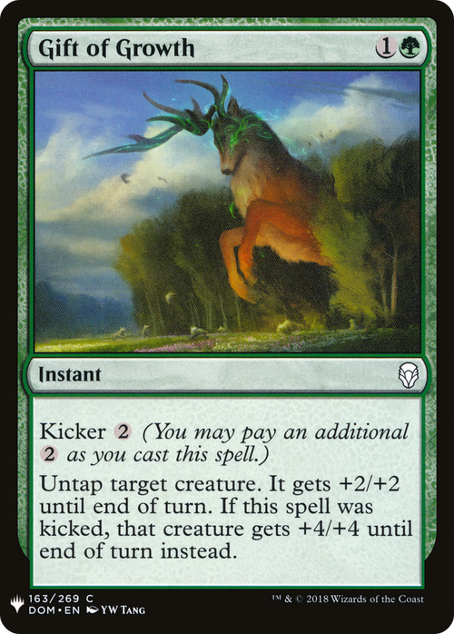 Gift of Growth (LIST-DOM-163) - The List