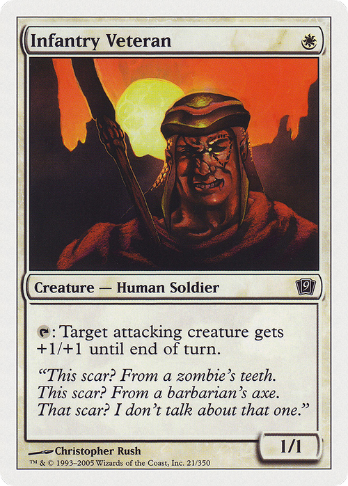 Infantry Veteran (9ED-021) - 9th Edition