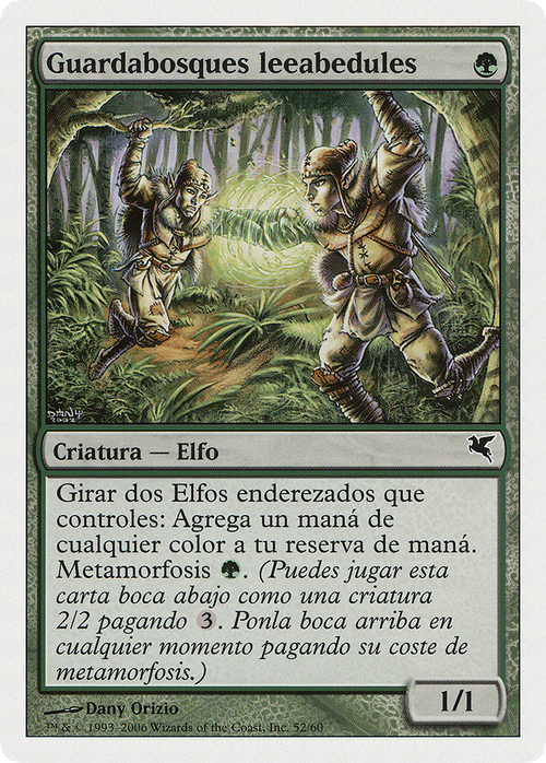 Birchlore Rangers (Spanish) - "Guardabosques leeabedules" (B52) (PSAL-B52) - Salvat 2005