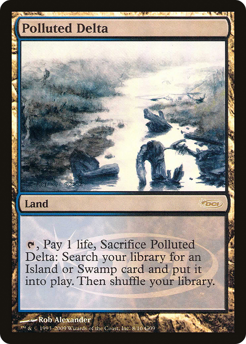Polluted Delta (JDG-008) - Judge Gift Cards 2009 Foil