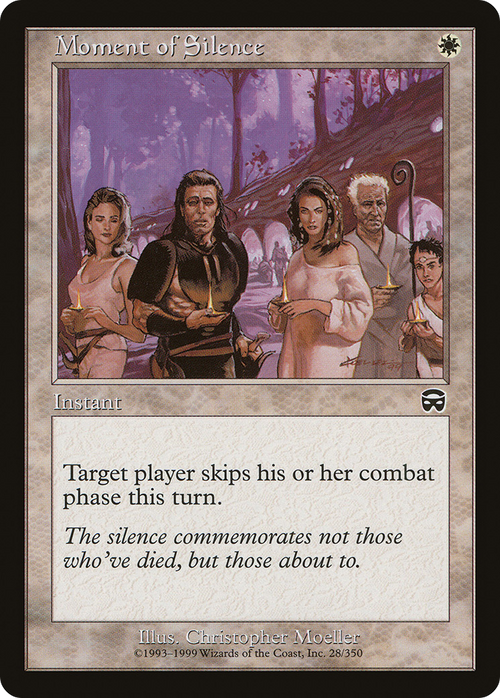Moment of Silence (MMQ-028) - Mercadian Masques