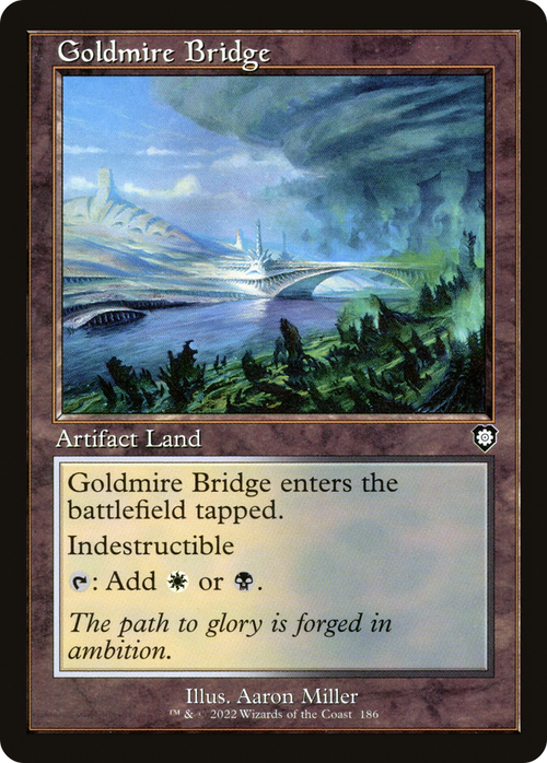 Goldmire Bridge (Retro Frame) (BRC-186) - The Brothers' War Commander
