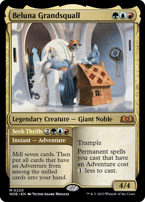 Beluna Grandsquall (WOE-220) - Wilds of Eldraine