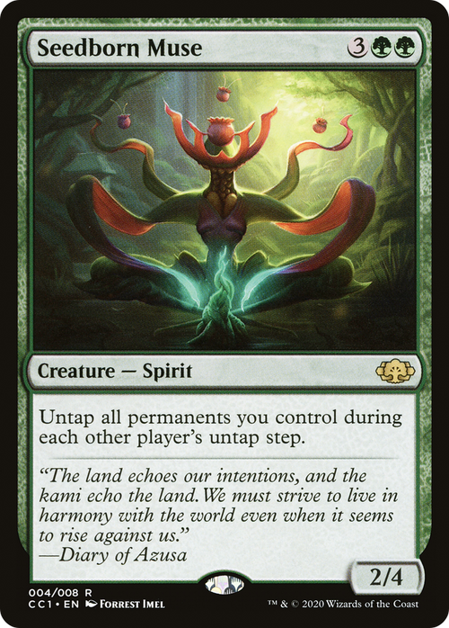 Seedborn Muse (CC1-004) - Commander Collection: Green