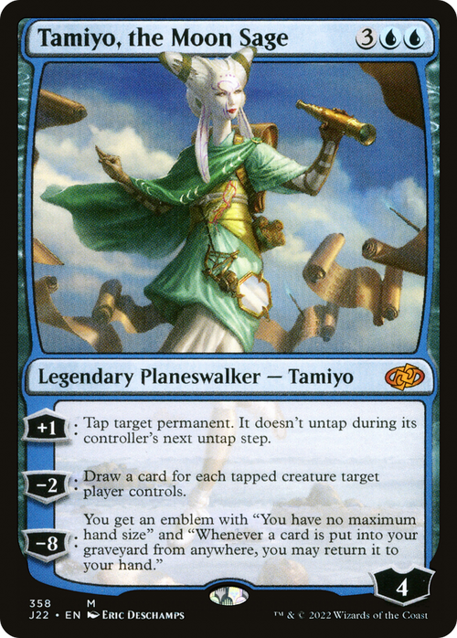 Tamiyo, the Moon Sage (J22-358) - Jumpstart 2022