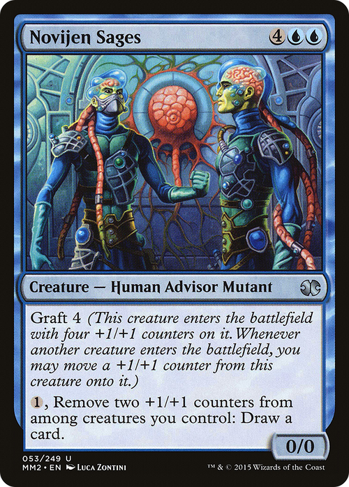 Novijen Sages (MM2-053) - Modern Masters 2015 Foil