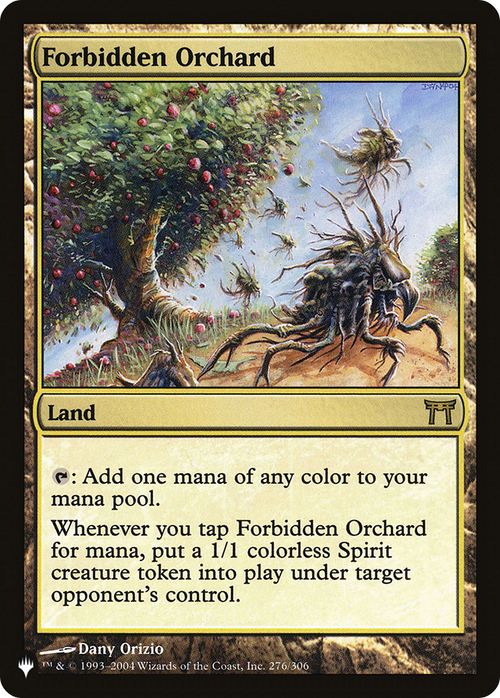 Forbidden Orchard (LIST-CHK-276) - The List Reprints